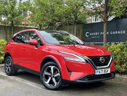 Red Used 2022 Nissan Qashqai N-Connecta SUV | £22,000 (A bit pricey)