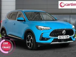 Blue Used 2023 MG HS Trophy SUV | £15,699 (Fair price)