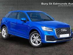 Blue Used 2018 Audi Q2 S-Line SUV | £12,378 (Fair price)