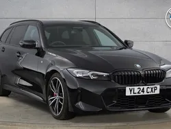 Black Used 2024 BMW 320 M Sport Estate | £42,490
