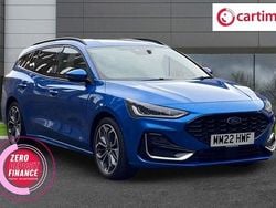 Blue Used 2022 Ford Focus ST-Line Estate | £16,577 (Fair price)