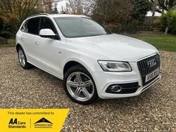 White Used 2016 Audi Q5 S-line plus SUV | £11,995 (Fair price)