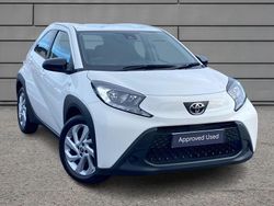White Used 2022 Toyota Aygo PURE Hatchback | £12,295 (Fair price)
