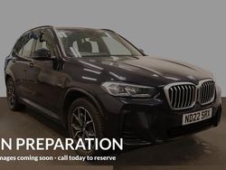 Black Used 2022 BMW X3 M Sport SUV | £30,955 (A bit pricey)
