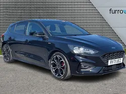 Black Used 2021 Ford Focus ST-Line X Hatchback | £14,790 (Fair price)