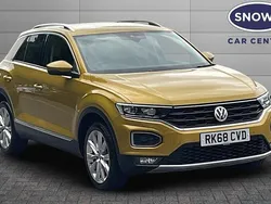 Yellow Used 2018 VW T-Roc SEL SUV | £14,999 (Fair price)