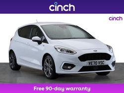 White Used 2021 Ford Fiesta ST-Line Hatchback | £11,149 (Fair price)