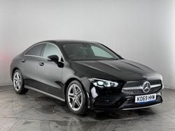 Black Used 2020 Mercedes CLA220 AMG line Sedan | £21,400 (Super price)