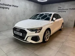 White Used 2021 Audi A3 S-Line Sedan | £12,990 (Good price)
