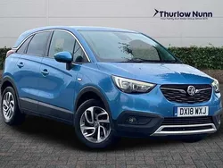 Blue Used 2018 Vauxhall Crossland X S SUV | £7,249 (Fair price)
