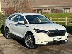 Moon white metallic Used 2024 Skoda Enyaq iV SUV | £34,995
