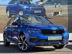 Blue Used 2024 Skoda Kamiq Monte Carlo SUV | £23,490 (A bit pricey)