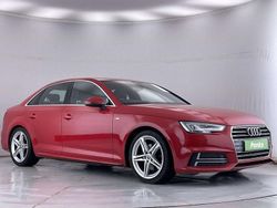 Red Used 2018 Audi A4 S-Line Sedan | £11,150 (Good price)