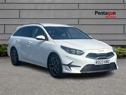 White Used 2023 Kia Ceed Sportswagon 3 Estate | £15,237 (Fair price)