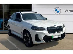White Used 2023 BMW iX3 M Sport SUV | £37,961 (Fair price)