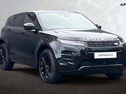 Santorini black Used 2025 Land Rover Range Rover evoque SE Dynamic Estate | £52,990