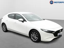 White Used 2022 Mazda 3 Hatchback | £14,549 (Fair price)
