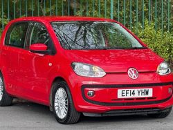 Red Used 2014 VW up! high up! Hatchback | £6,899 (Fair price)