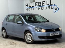 Blue Used 2009 VW Golf VI S Hatchback | £2,500 (Good price)