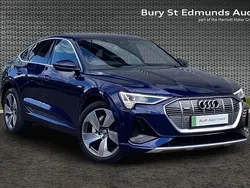 Blue Used 2020 Audi e-tron Sportback S-Line SUV | £20,083 (Fair price)