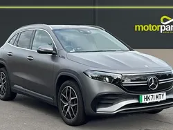Manufaktur mountain grey magno Used 2021 Mercedes EQA350 AMG Line Premium SUV | £23,500 (Fair price)