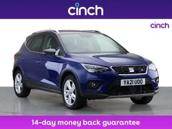 Blue Used 2021 Seat Arona FR SUV | £12,799 (Fair price)