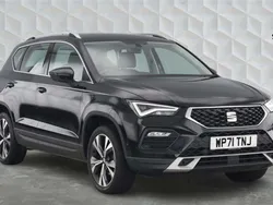 Black Used 2022 Seat Ateca SE Technology SUV | £14,357 (Fair price)