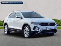 White New 2025 VW T-Roc Match SUV | £25,999 (A bit pricey)