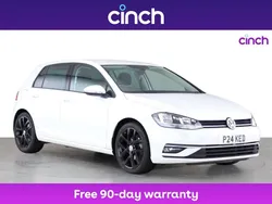 White Used 2019 VW Golf VII GT Hatchback | £16,049 (Fair price)