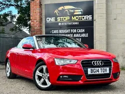 Red Used 2014 Audi A5 Cabriolet Cabriolet | £5,995 (Good price)