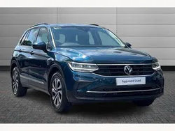 Blue Used 2022 VW Tiguan Active SUV | £25,495 (A bit pricey)