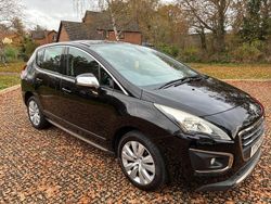 Black Used 2014 Peugeot 3008 Active Hatchback | £3,995 (Fair price)