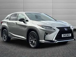 Sonic titanium Used 2019 Lexus RX450h Sport Line SUV | £28,895 (Fair price)