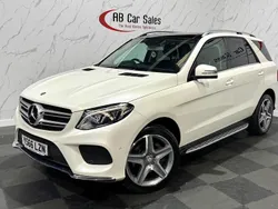 White Used 2017 Mercedes GLE250 AMG line Estate | £20,999 (Fair price)