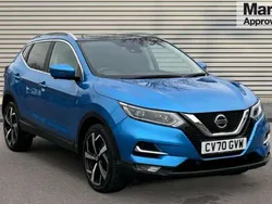 Blue Used 2021 Nissan Qashqai N-Motion SUV | £16,482 (Fair price)