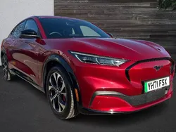 Red Used 2021 Ford Mustang Mach-E Standard Range SUV | £21,390 (Fair price)
