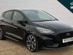 Black Used 2022 Ford Fiesta ST-Line X Hatchback | £14,928 (A bit pricey)