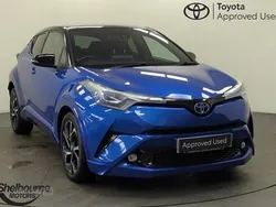 Blue Used 2017 Toyota C-HR SUV | £14,695 (Fair price)