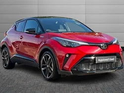 Scarlet flare Used 2022 Toyota C-HR Sport SUV | £23,895 (Fair price)