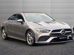 Mountain grey Used 2021 Mercedes CLA180 AMG Line Premium Plus Sedan | £19,495 (Fair price)