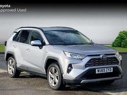 Silver Used 2019 Toyota RAV4 Hybrid Design SUV | £21,990 (Fair price)