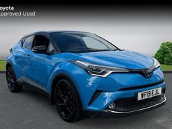 Cyan splash Used 2019 Toyota C-HR SUV | £17,369 (Fair price)