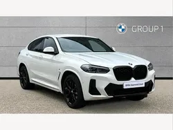 White Used 2022 BMW X4 M Sport SUV | £40,995 (A bit pricey)