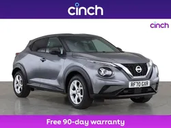 Grey Used 2021 Nissan Juke N-Connecta SUV | £13,999 (Fair price)