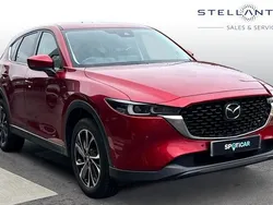 Red Used 2023 Mazda CX-5 Exclusive-Line SUV | £24,666 (Fair price)