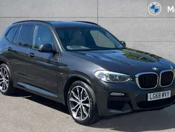 Grey Used 2018 BMW X3 M Sport SUV | £26,923 (Fair price)
