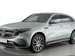Silver Used 2020 Mercedes EQC400 AMG line SUV | £20,920 (Good price)