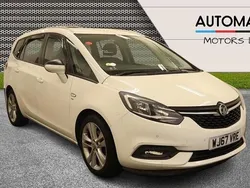 White Used 2017 Vauxhall Zafira Tourer SRi MPV | £7,990 (Fair price)