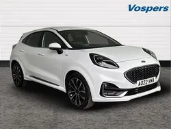 White Used 2022 Ford Puma Gen-E ST-Line SUV | £17,245 (Fair price)