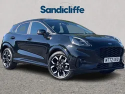 Agate black (premium paint) Used 2022 Ford Puma Hatchback | £17,490 (Fair price)